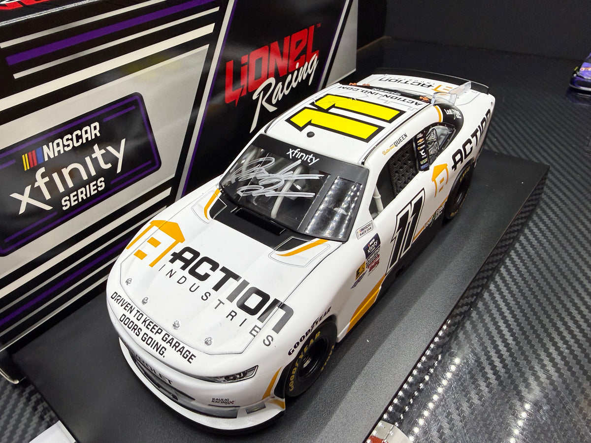 2025 Brenden “Butterbean” Queen 1:24 Action Industries AUTOGRAPHED Diecast