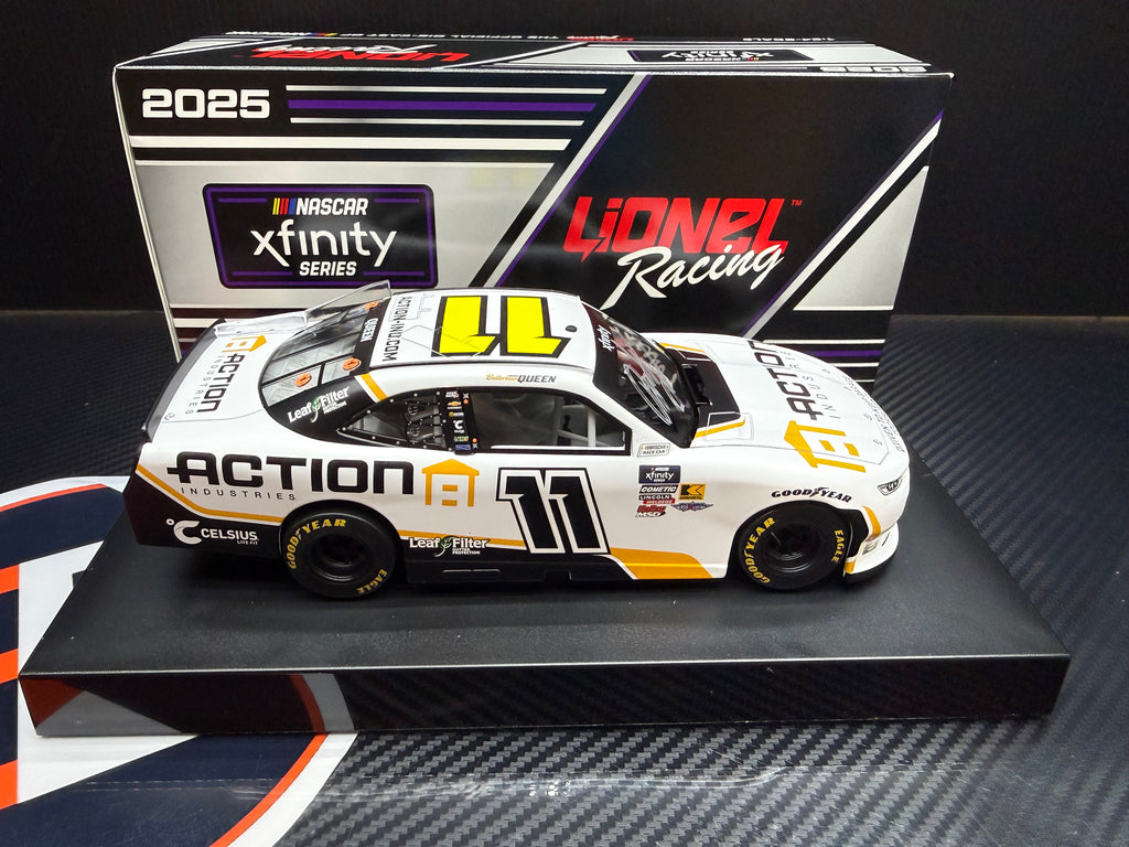 2025 Brenden “Butterbean” Queen 1:24 Action Industries AUTOGRAPHED Diecast