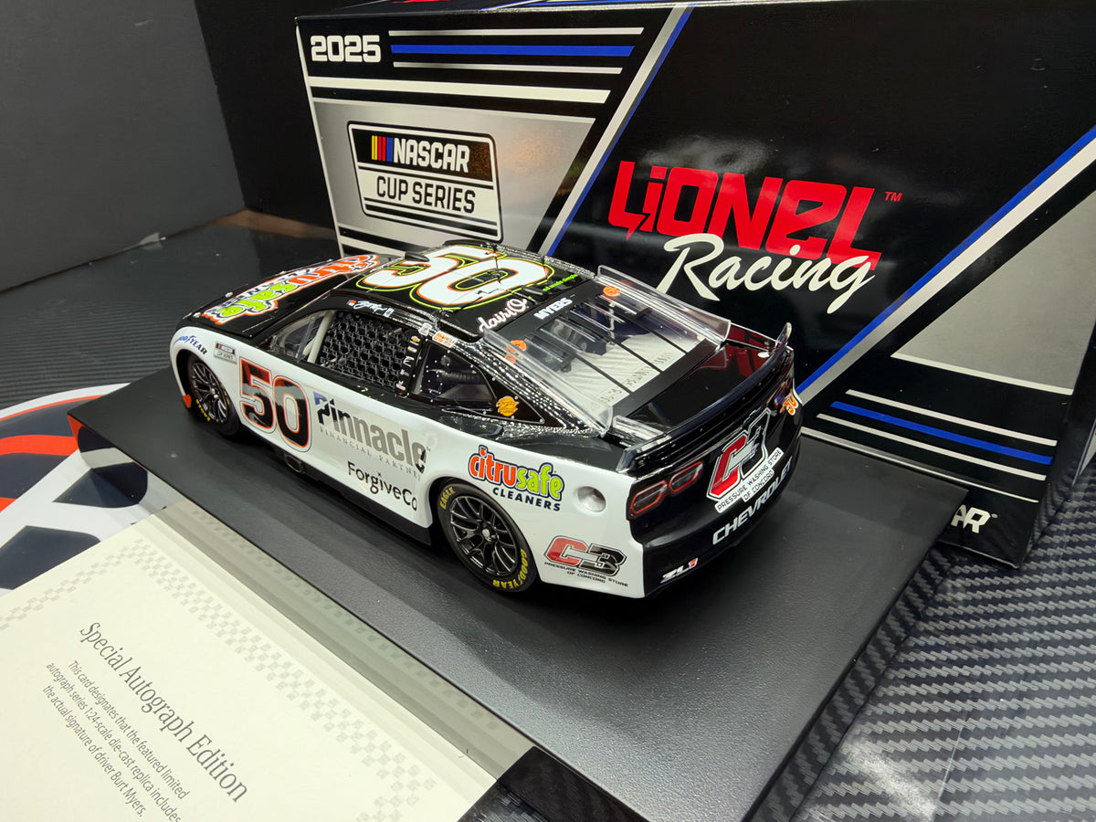 2025 Burt Myers 1:24 Citrusafe Cleaners AUTOGRAPHED Diecast