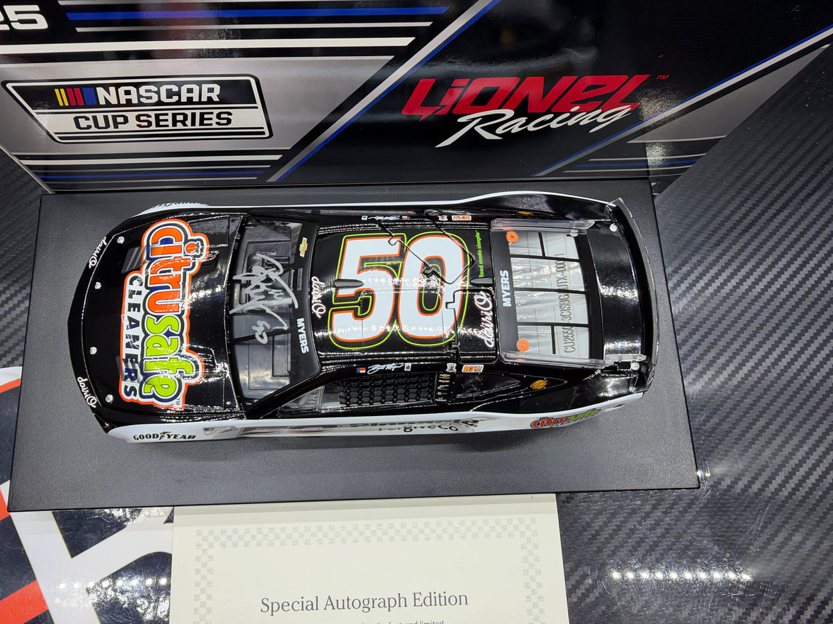 2025 Burt Myers 1:24 Citrusafe Cleaners AUTOGRAPHED Diecast