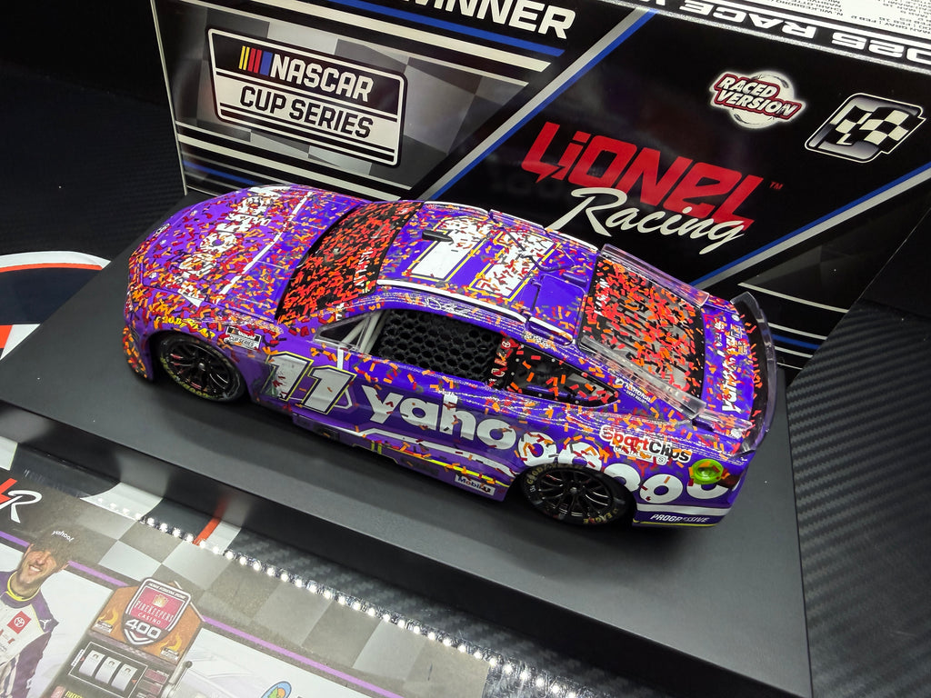 2025 Denny Hamlin 1:24 Yahoo! Michigan Race Win Diecast