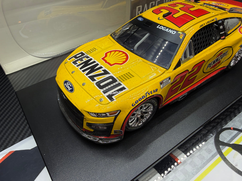 2022 Joey Logano 1:24 Shell/Pennzoil LA Coliseum Busch Clash Race Win Diecast