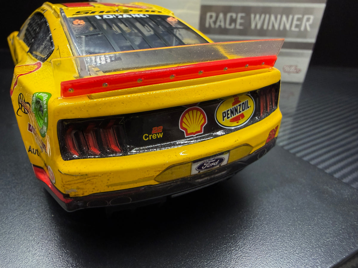 2022 Joey Logano 1:24 Shell/Pennzoil LA Coliseum Busch Clash Race Win Diecast