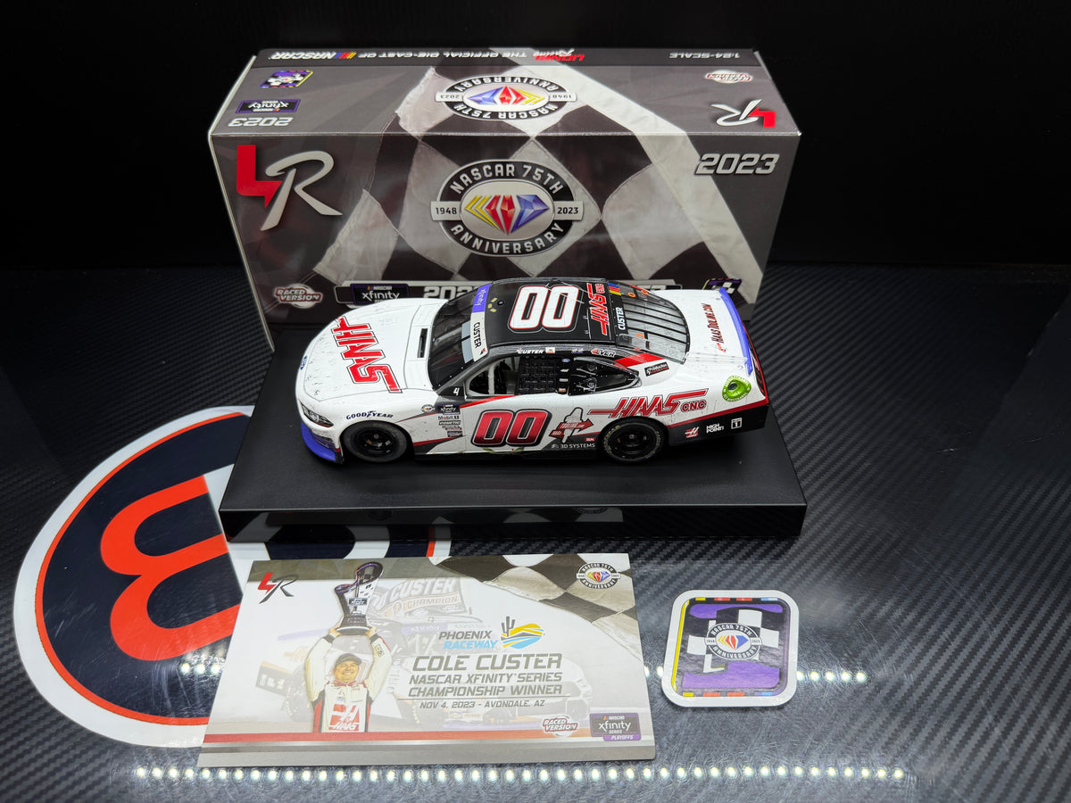 2023 Cole Custer 1:24 Haas Automation Phoenix Race Win Diecast