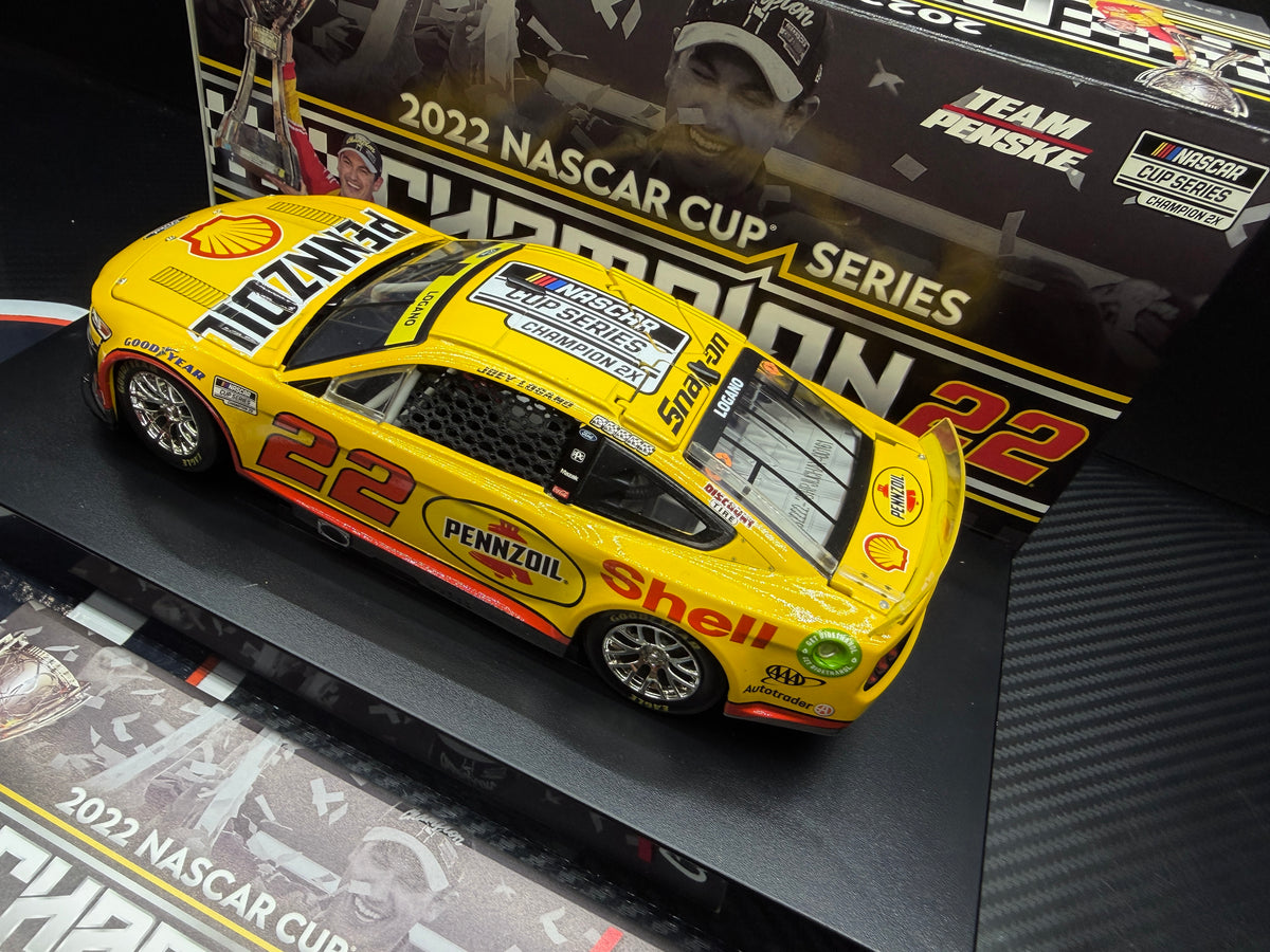 2022 Joey Logano 1:24 Shell/Pennzoil Champion Diecast