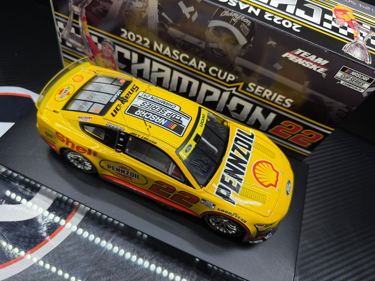 2022 Joey Logano 1:24 Shell/Pennzoil Champion Diecast