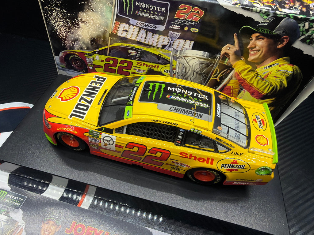2018 Joey Logano 1:24 Shell/Pennzoil Champion Diecast