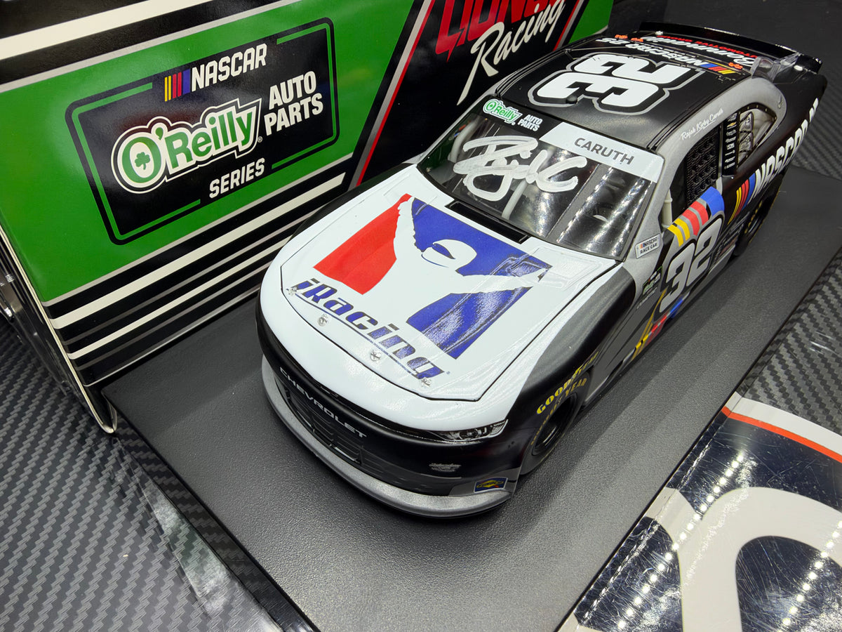 2026 Rajah Caruth 1:24 iRacing / NASCAR 25 AUTOGRAPHED Diecast