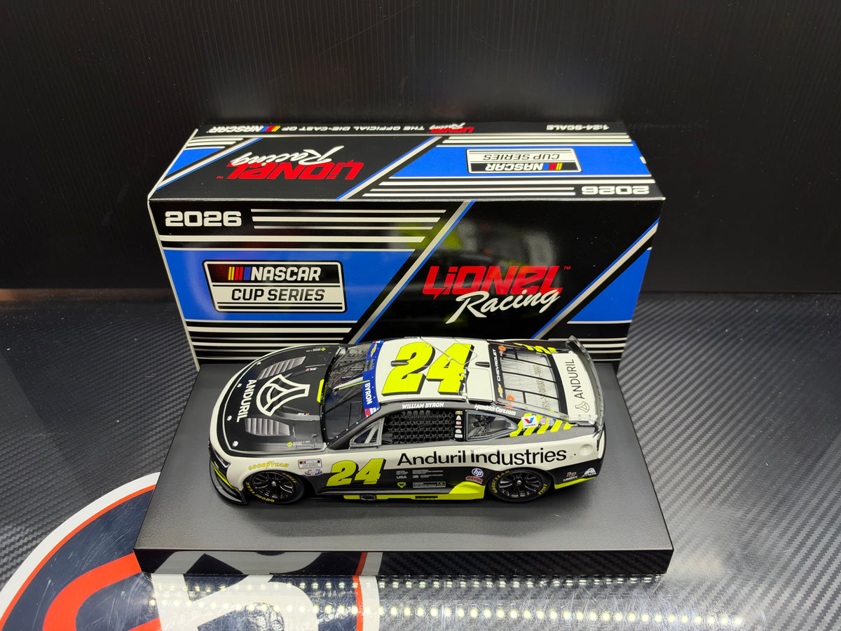 2026 William Byron 1:24 Anduril Industries Diecast