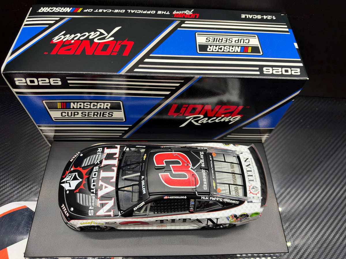 2026 Austin Dillon 1:24 Titan Risk Solutions Diecast