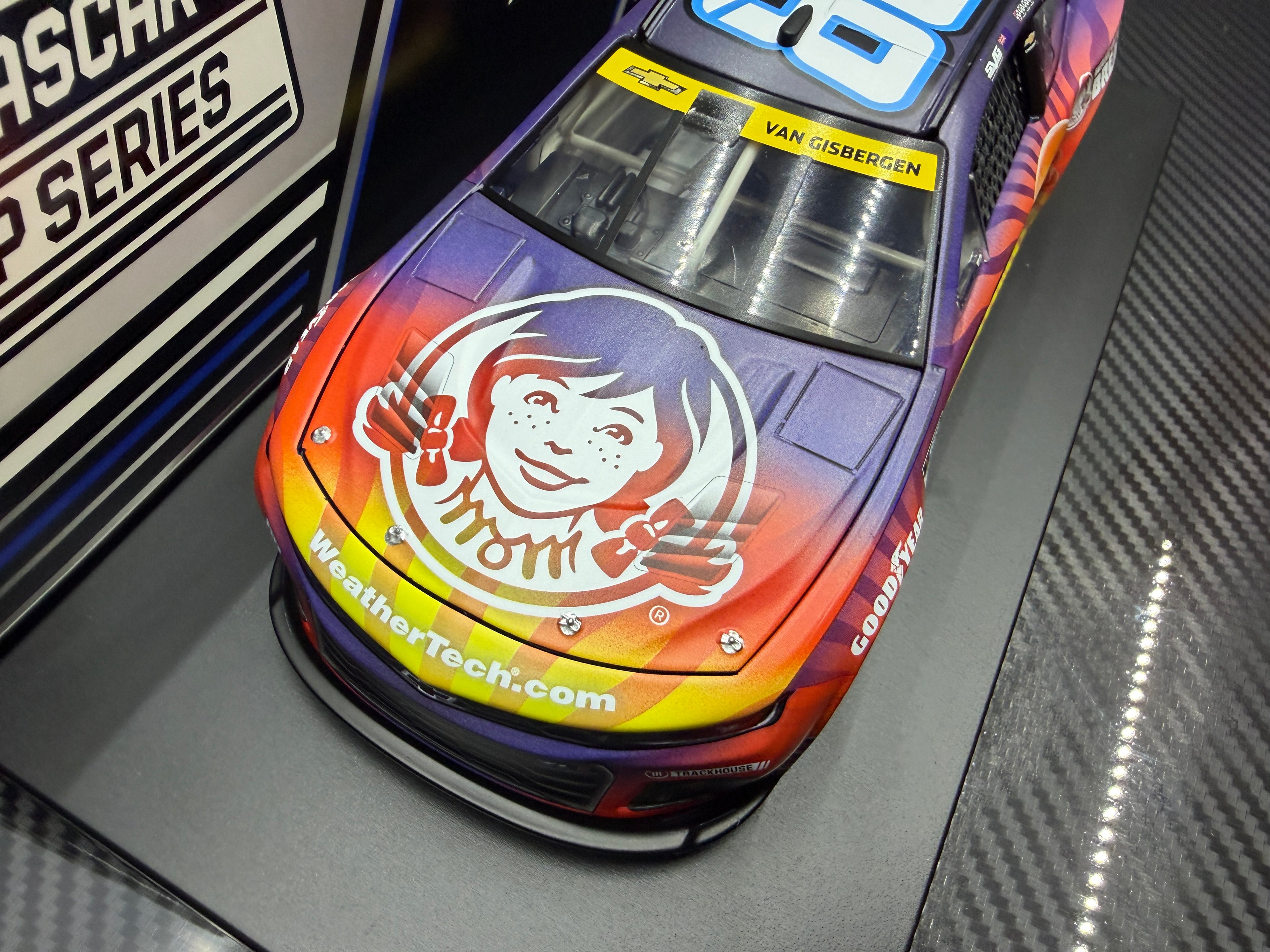 2025 Shane Van Gisbergen 1:24 Wendy's Breakfast Baconator Diecast