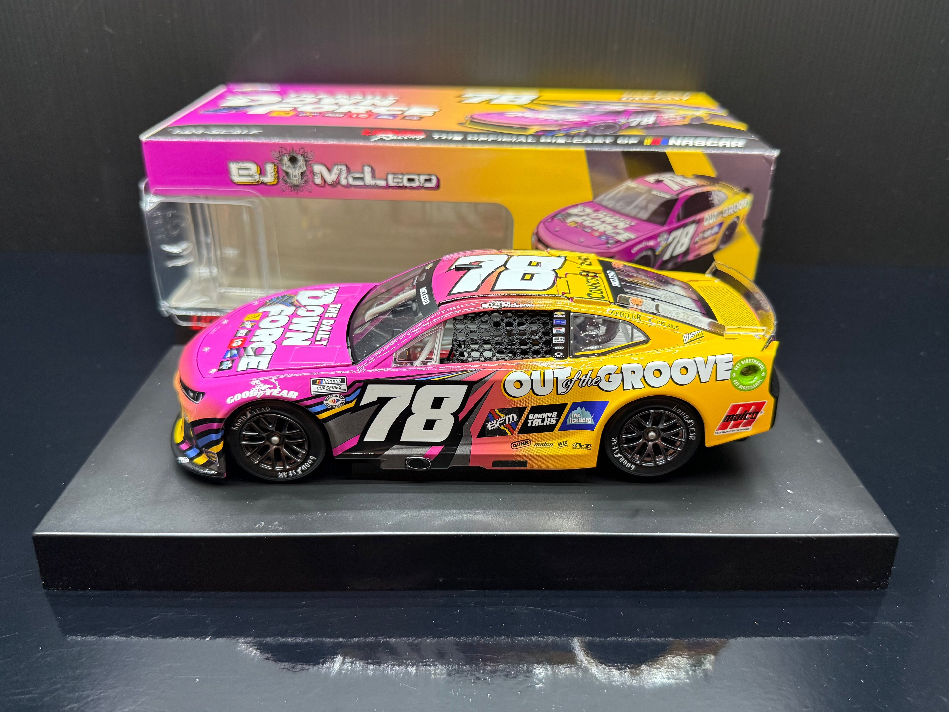 2023 BJ McLeod 1:24 Out of the Groove / Daily Downforce Diecast