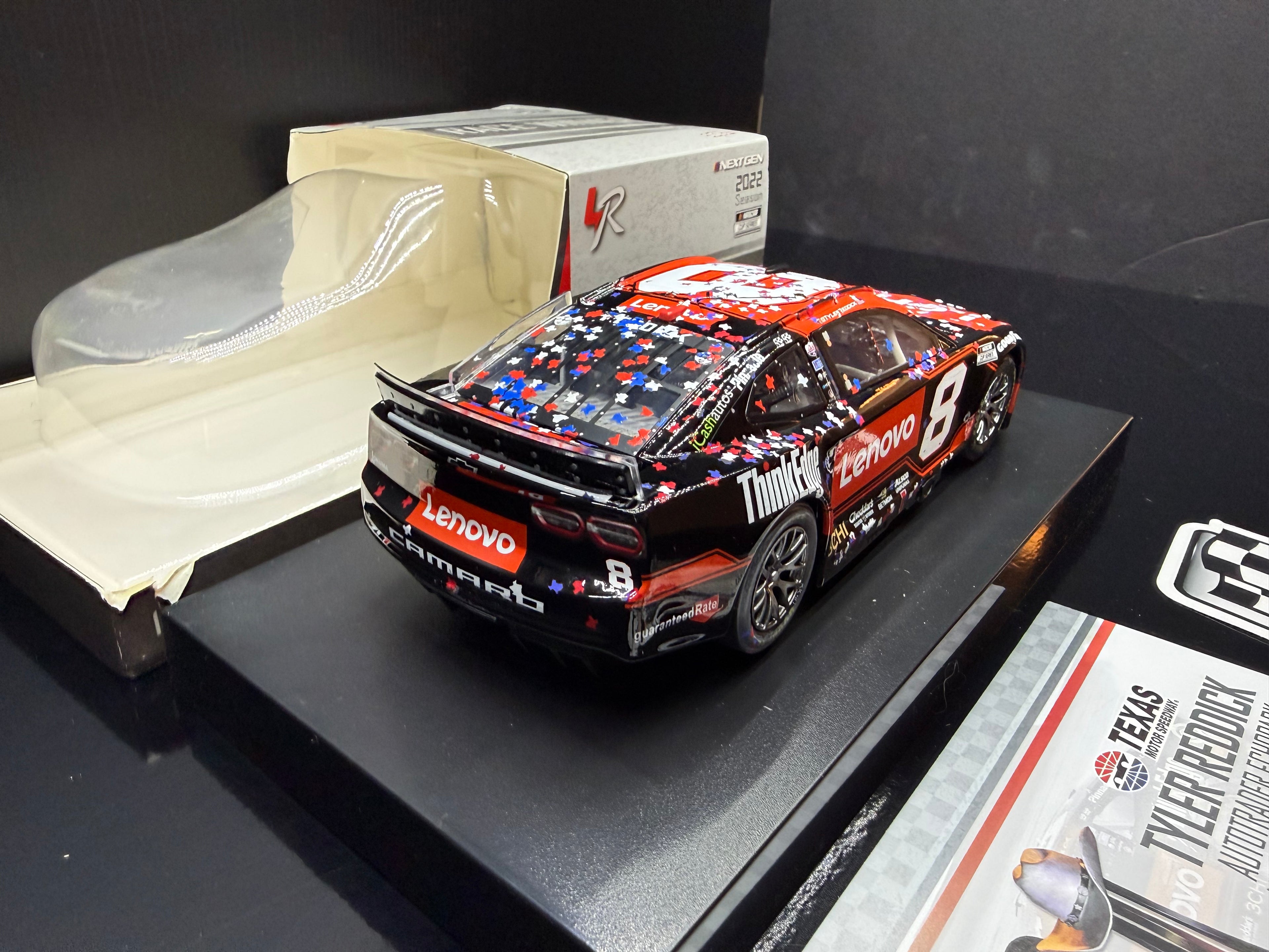 2022 Tyler Reddick 1:24 Lenovo Texas Race Win Diecast