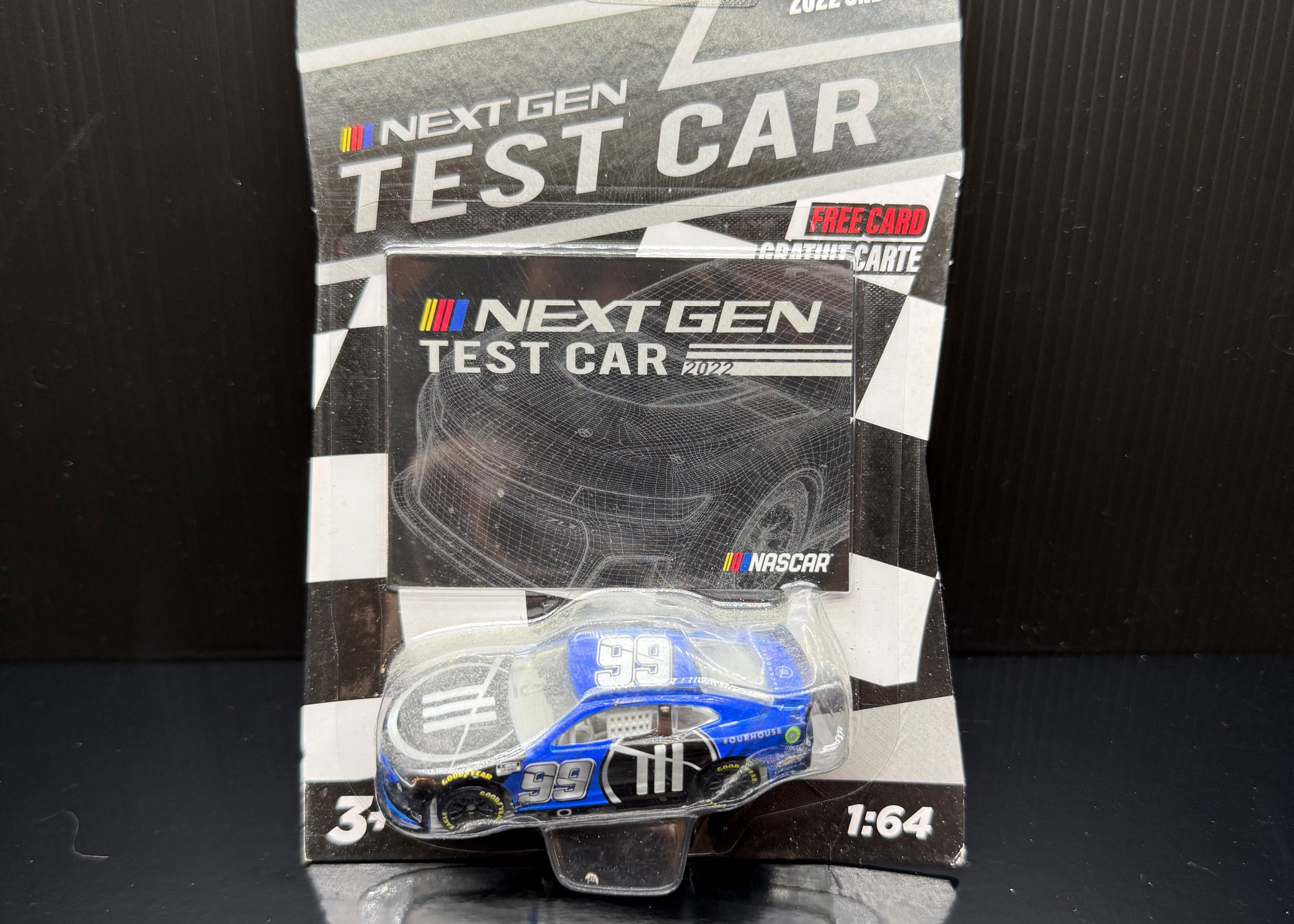 2022 Trackhouse Racing 1:64 Authentics Next Gen Test Car NASCAR Diecast