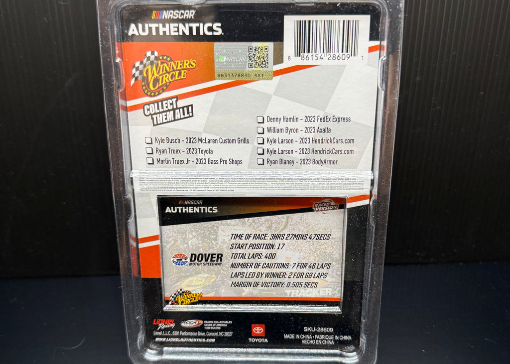 2023 Martin Truex Jr 1:64 Winner's Circle Dover Race Win NASCAR Diecast