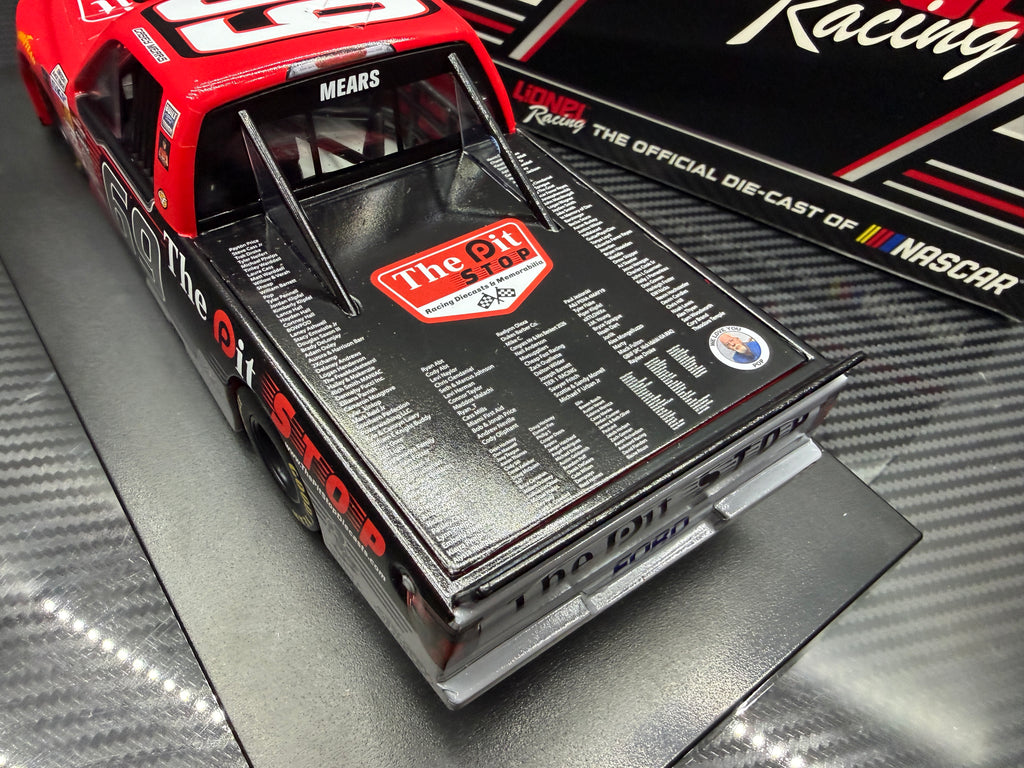 2026 Casey Mears 1:24 The Pit Stop 600th Start NASCAR Diecast