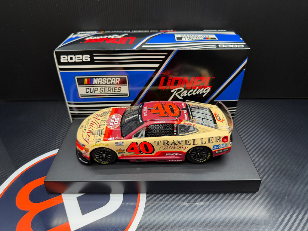 2026 Damaged Box Justin Allgaier 1:24 Traveller Whiskey Diecast