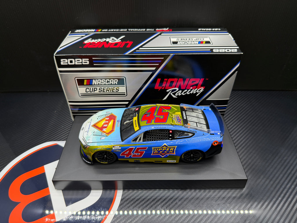 2025 Tyler Reddick 1:24 Upper Deck / Superman COLOR CHROME Diecast - DAMAGED BOX