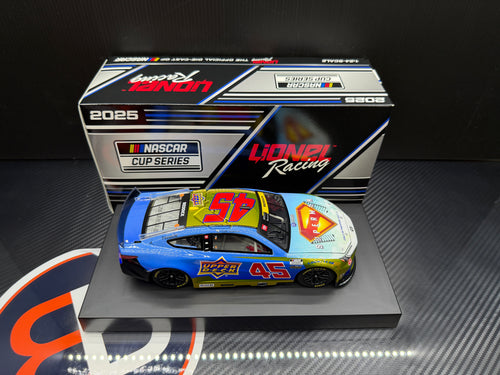2025 Tyler Reddick 1:24 Upper Deck / Superman COLOR CHROME Diecast - DAMAGED BOX