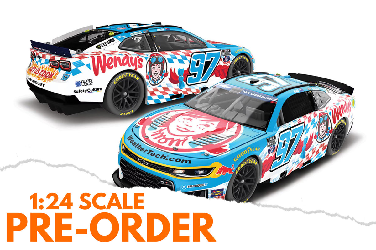 2026 Shane van Gisbergen 1:24 Wendy's NASCAR Diecast