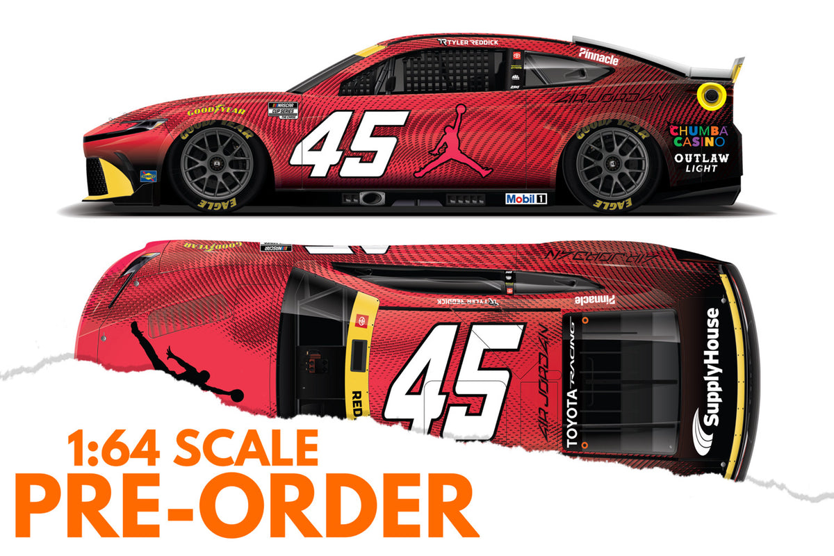2026 Tyler Reddick 1:64 Jordan Brand Red Diecast