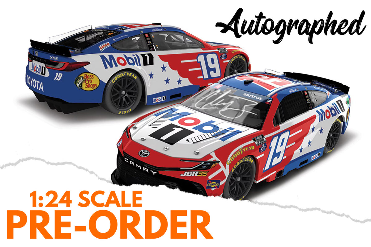 2026 Chase Briscoe 1:24 Mobil 1 AUTOGRAPHED Diecast
