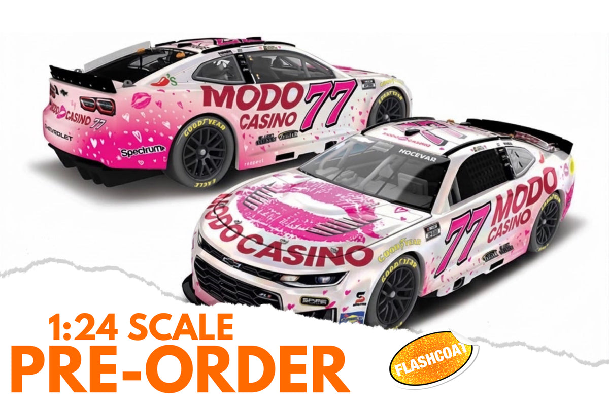2026 Carson Hocevar 1:24 Modo Casino FLASHCOAT NASCAR Diecast