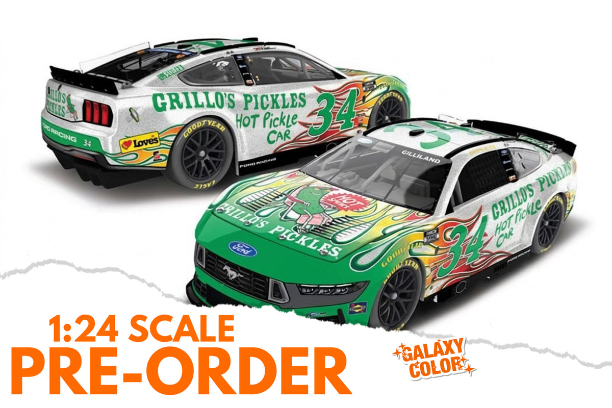 2026 Todd Gilliland 1:24 Grillo's Pickles Hot Spears GALAXY COLOR Diecast